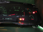 04 F250 F350 DIESEL INSTRUMENT GAUGE CLUSTER GAUGES SPEEDO TACH 241K T
