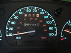 96-97 FORD RANGER INSTRUMENT GAUGE CLUSTER SPEEDOMETER 97K REBUILT 124