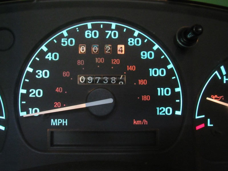 96-97 FORD RANGER INSTRUMENT GAUGE CLUSTER SPEEDOMETER 97K REBUILT 124