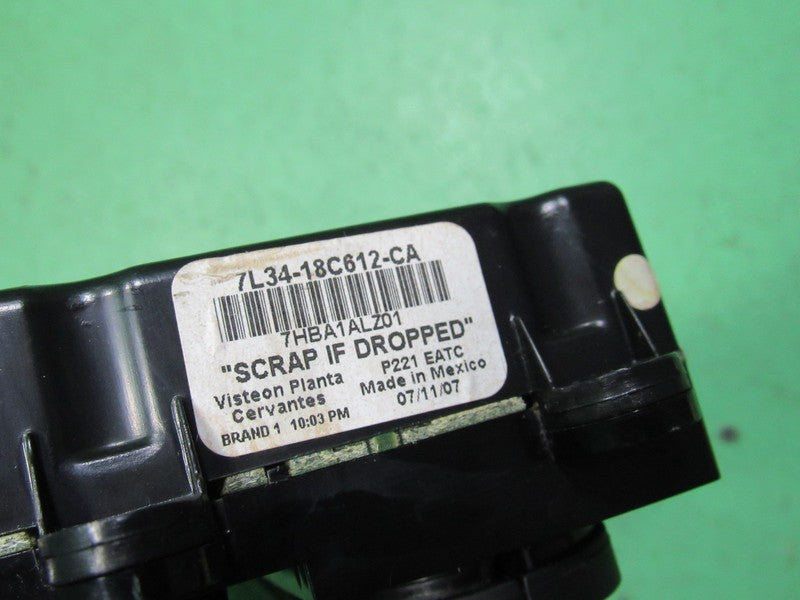 04-08 FORD F150 EATC AUTOMATIC CLIMATE HEATER CONTROL 7L34-18C612-CA R