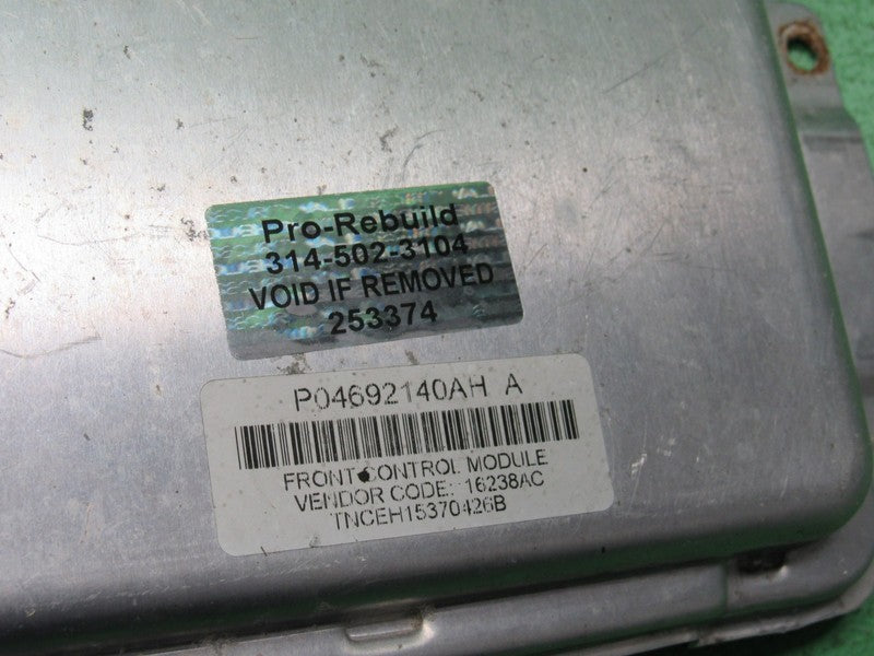 04692140AH 07 CHARGER 300 FRONT BCM BODY CONTROL MODULE MULTIFUNCTION 