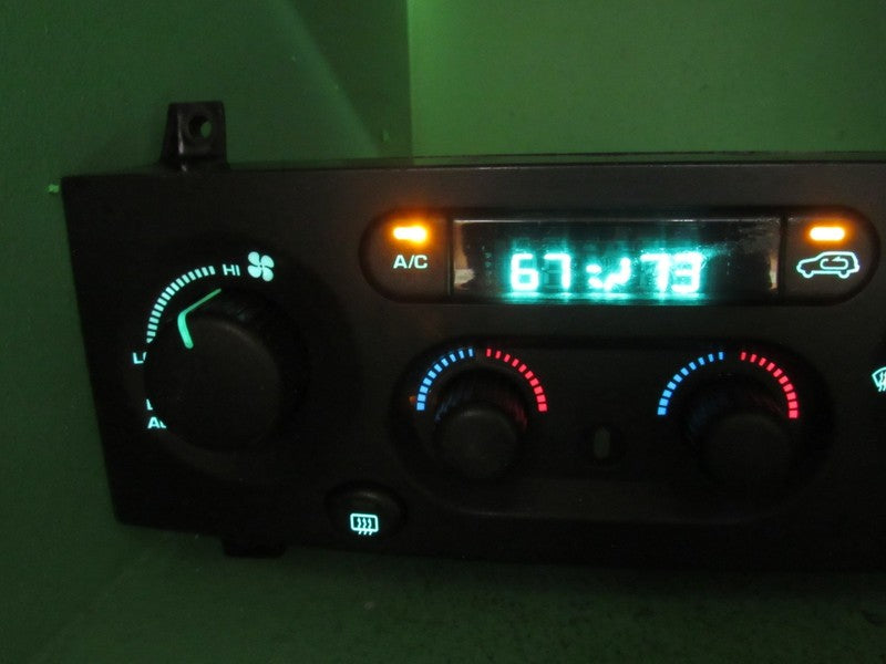 03-04 JEEP GRAND CHEROKEE A/C AUTO DIGITAL CLIMATE TEMP CONTROL REBUIL