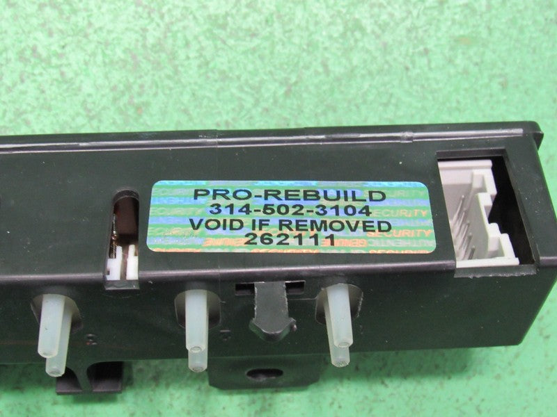 16050460 CHEVROLET CORVETTE C5 AC MANUAL CLIMATE TEMP PROGRAMMER TESTE