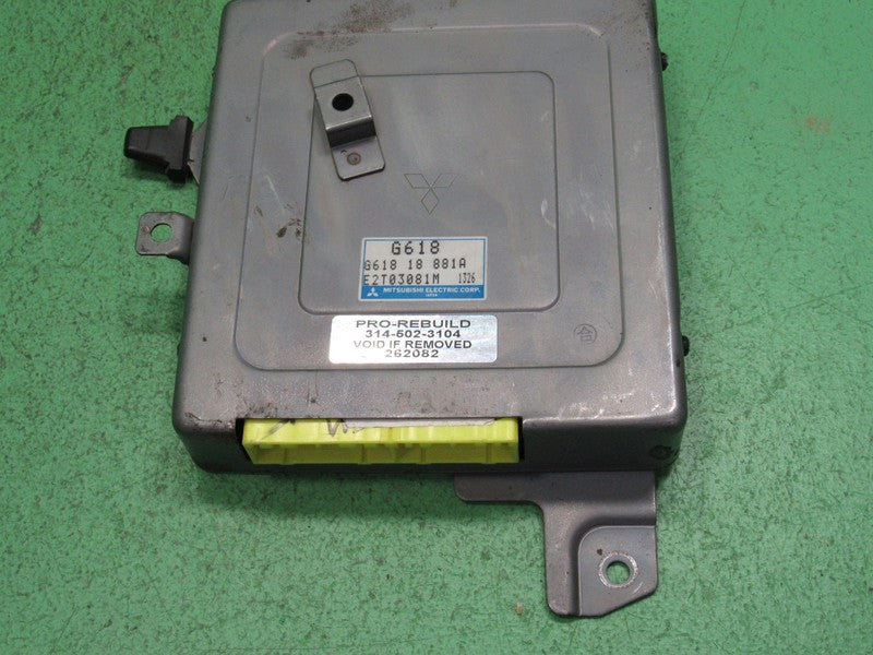 G618 90-93 MAZDA B2600i 2.6 ECU ECM PCM ENGINE COMPUTER G618 18 881 RE