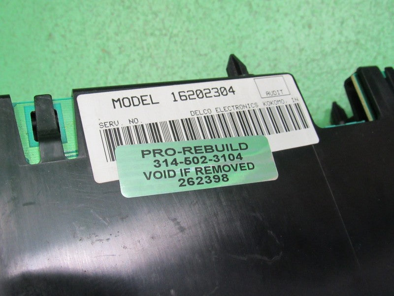 16202304 97-05 BUICK PARK AVE AC DIGITAL CLIMATE TEMPERATURE CONTROL R