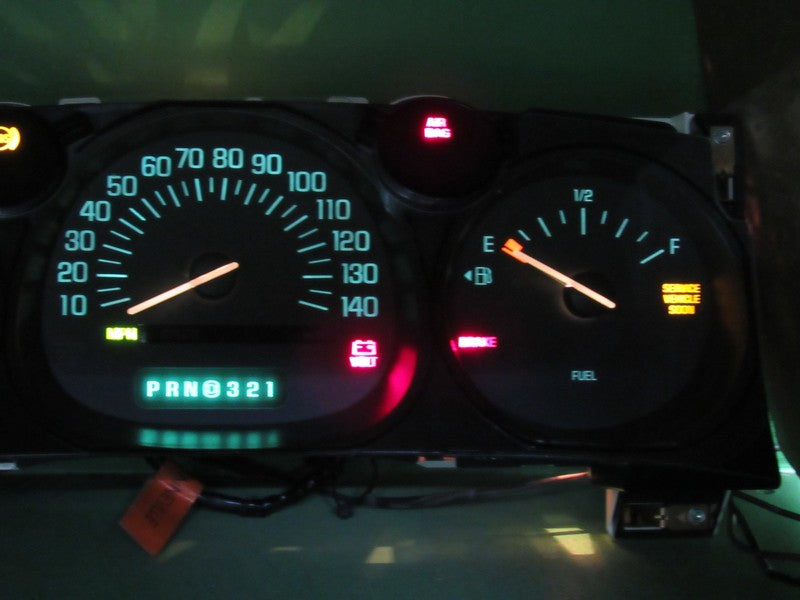 00-01 BUICK LESABRE INSTRUMENT GAUGE CLUSTER GAUGES SPEEDOMETER MILEAG