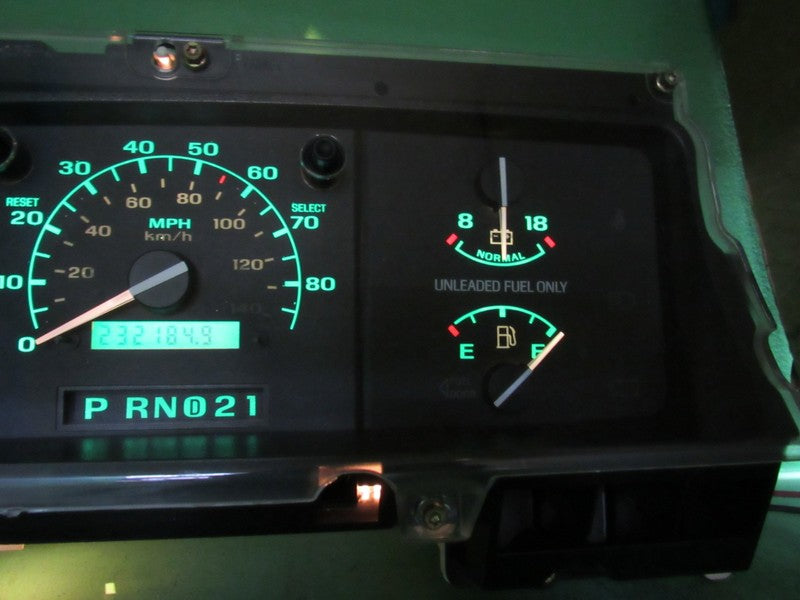 94-95 FORD BRONCO F150 F250 INSTRUMENT GAUGE CLUSTER SPEEDOMETER 232K 