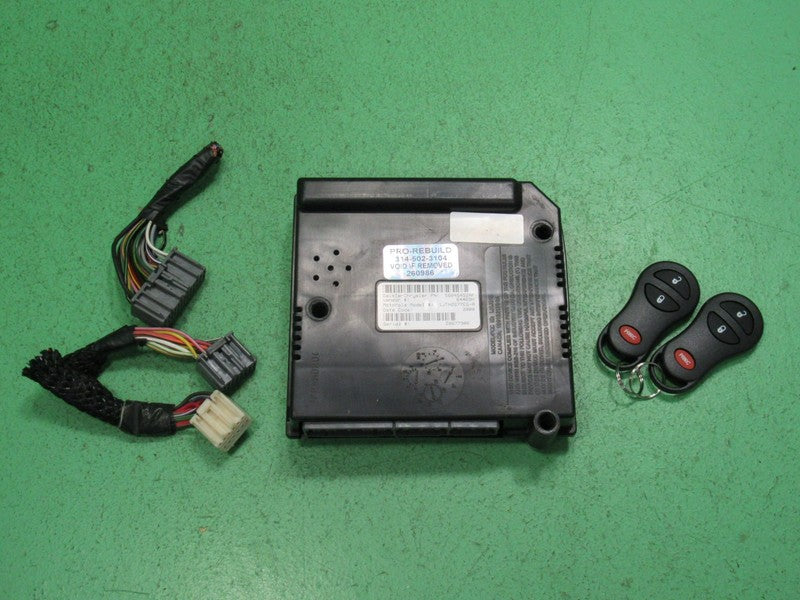 56045452AF 01 DODGE DAKOTA BCM CTM CENTRAL TIMING BODY MODULE PROGRAMM
