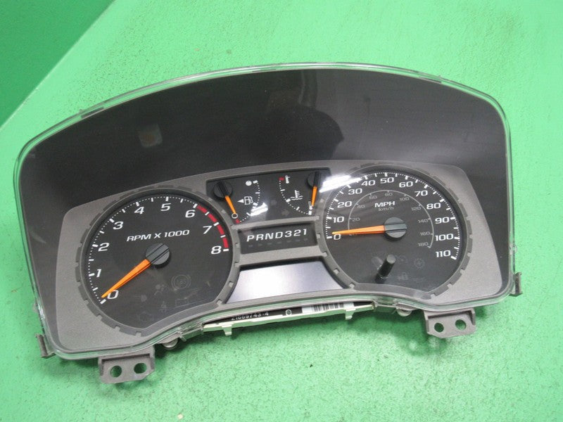 06 COLORADO CANYON INSTRUMENT GAUGE CLUSTER SPEEDOMETER TACH PLUG AND 