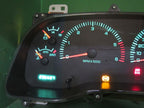 00-01 DODGE RAM GAS INSTRUMENT GAUGE CLUSTER SPEEDOMETER TACH 236K TES