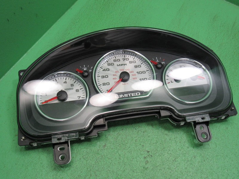 08 F150 LIMITED INSTRUMENT GAUGE CLUSTER GAUGES SPEEDO TACH MILEAGE PR