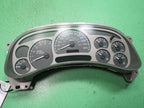 03-04 GMC YUKON DENALI INSTRUMENT GAUGE CLUSTER SPEEDO MILEAGE PROG RE