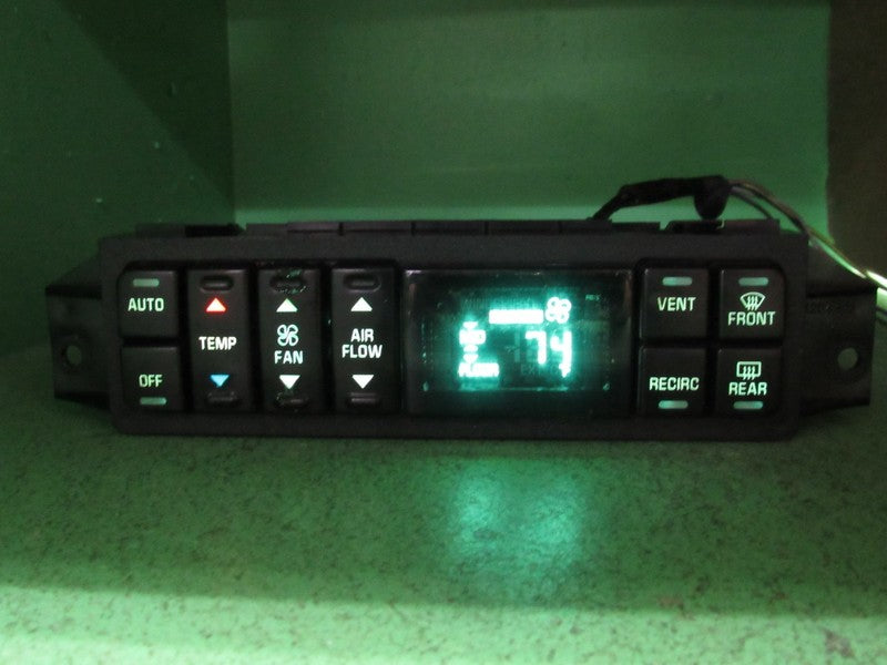 16202304 97-05 BUICK PARK AVE AC DIGITAL CLIMATE TEMPERATURE CONTROL R