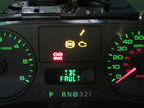 05 F250 F350 GAS INSTRUMENT GAUGE CLUSTER GAUGES SPEEDO TACH MILEAGE P
