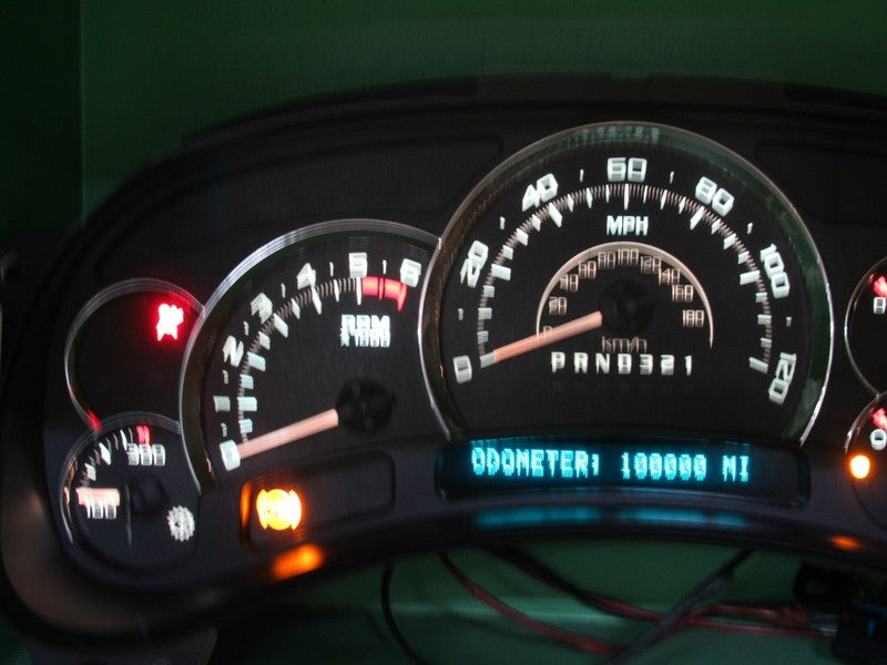 06 CADILLAC ESCALADE INSTRUMENT GAUGE CLUSTER SPEEDO MILEAGE PROG REBU