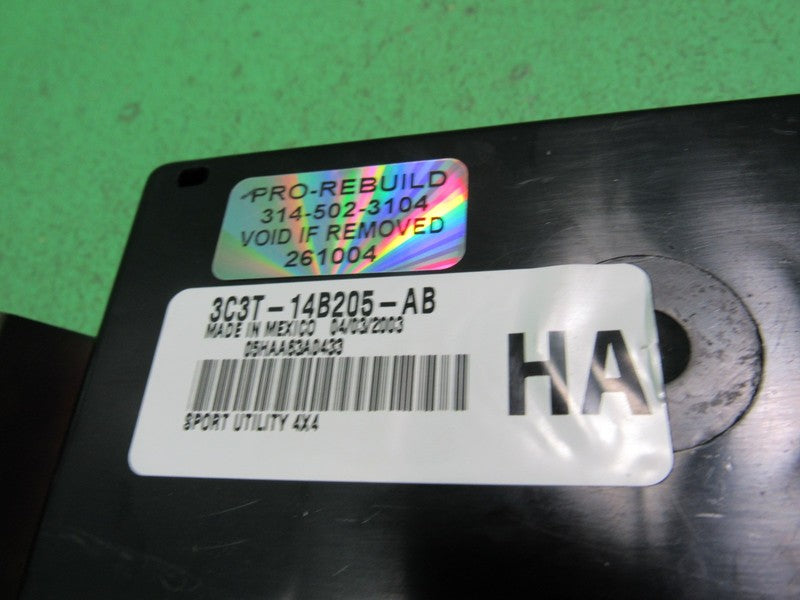 02-03 F250 F350 SD EXCURSION TCCM TRANSFER CASE MODULE 3C3T-14B205-AB 