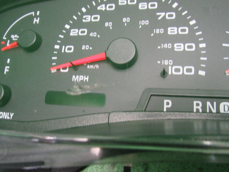 04 F250 F350 DIESEL INSTRUMENT GAUGE CLUSTER GAUGES SPEEDO TACH 313K T