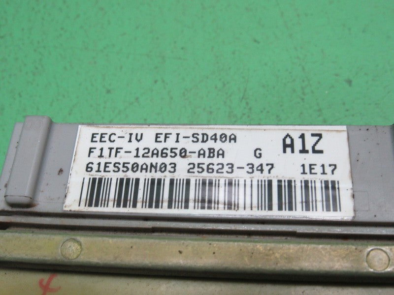 A1Z F150 F250 4.9L MT ECU ECM PCM ENGINE COMPUTER F1TF-12A650-ABA REBU