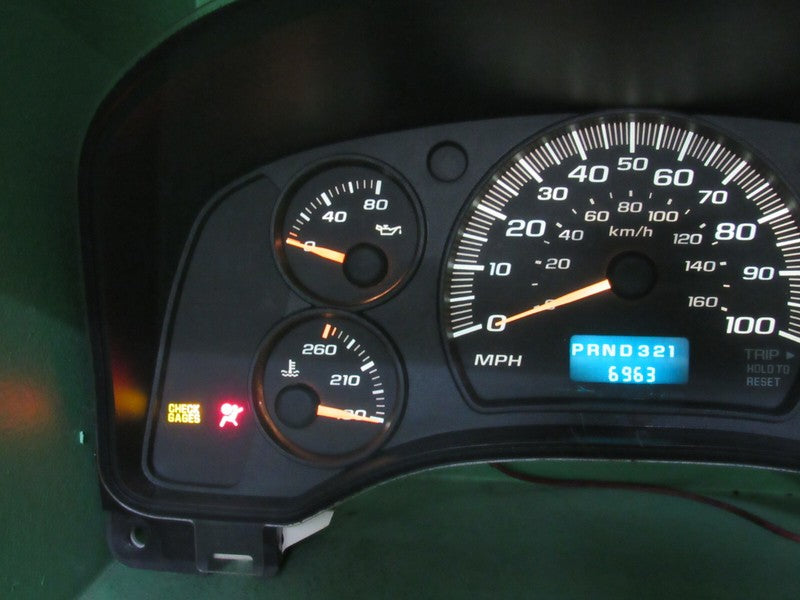 04-07 EXPRESS SAVANNA INSTRUMENT GAUGE CLUSTER GAUGES SPEEDO MILEAGE P