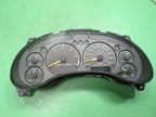 01-04 S-10 SONOMA 4.3 MT INSTRUMENT GAUGE CLUSTER SPEEDO TACH MILEAGE 