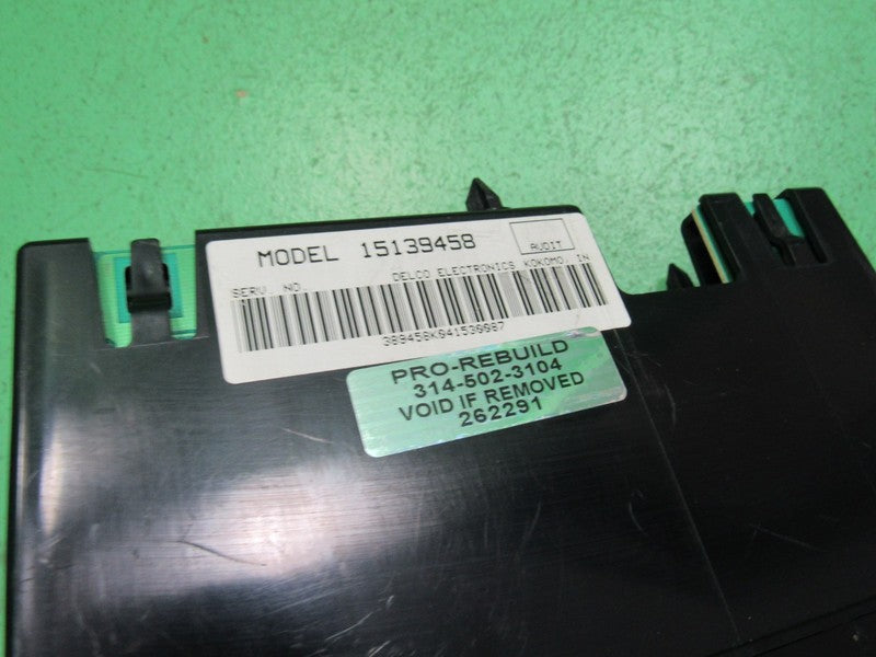 15139458 97-05 BUICK PARK AVE AC DIGITAL CLIMATE TEMPERATURE CONTROL R