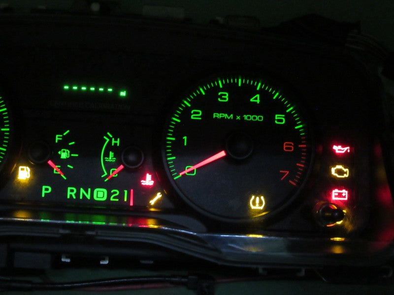 09-11 CROWN VICTORIA P71 INSTRUMENT GAUGE CLUSTER SPEEDO TACH MILEAGE 