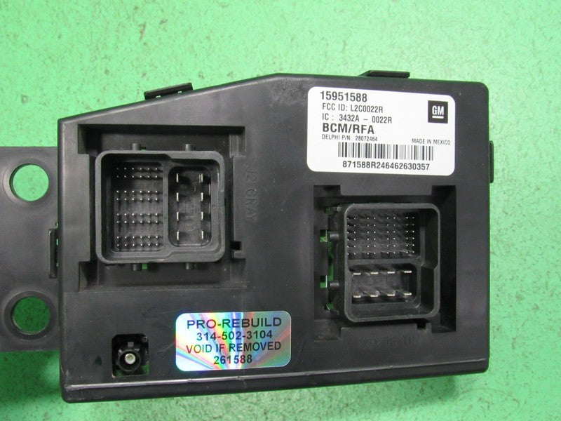 07-08 COLORADO CANYON H3 BCM BODY CONTROL MODULE VIN AND MILEAGE PROGR