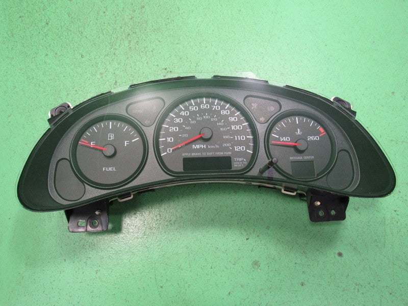 00-05 CHEVROLET IMPALA INSTRUMENT GAUGE CLUSTER SPEEDOMETER MILEAGE PR
