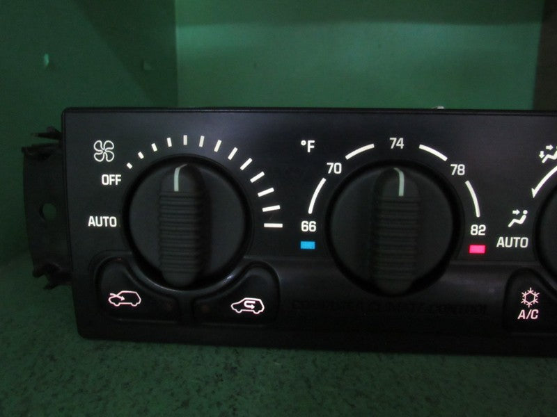 15060162 00-02 TAHOE SILVERADO YUKON A/C AUTO CLIMATE TEMP CONTROL REB