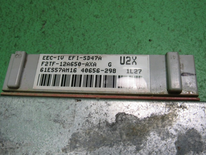 U2X FORD F150 BRONCO AT ECU ECM PCM ENGINE COMPUTER F2TF-12A650-AXA RE