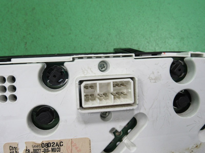 02-04 JEEP GRAND CHEROKEE WJ INSTRUMENT GAUGE CLUSTER MILEAGE PROG REB