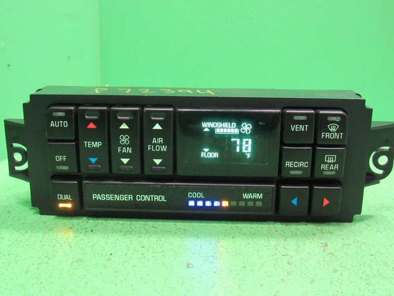 10435588 97-05 BUICK REGAL CENTURY A/C DIGITAL CLIMATE TEMP CONTROL RE