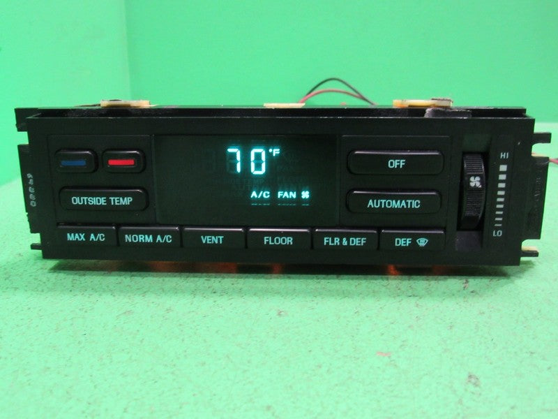 95 TOWN CAR EATC AUTOMATIC CLIMATE HEATER CONTROL P1F5VH-19C933-AF REB