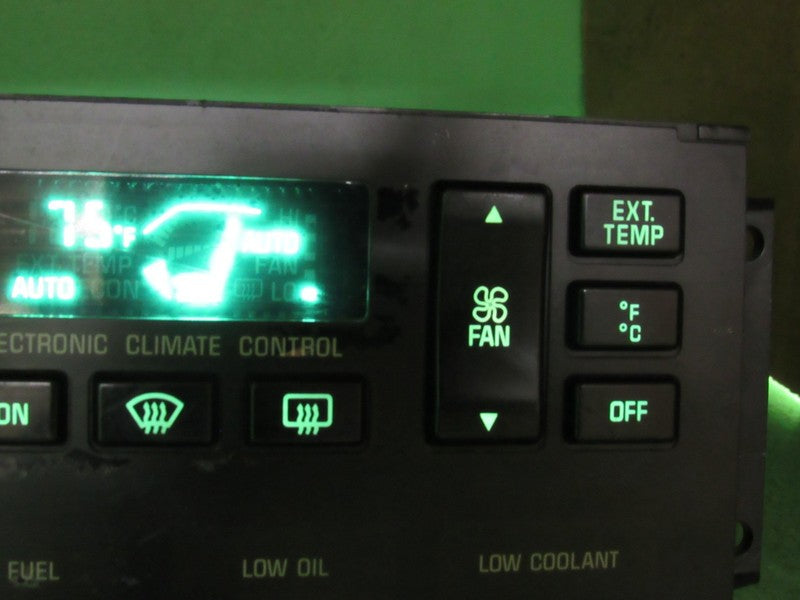 16163204 92-93 BUICK ROADMASTER A/C DIGITAL TEMP CLIMATE CONTROL REBUI
