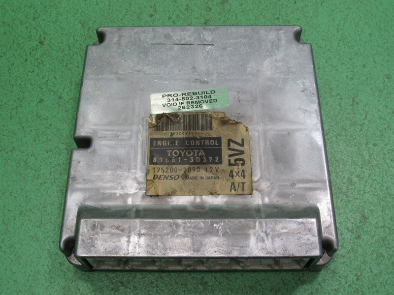 89661-3D372 98 4RUNNER 3.4 4x4 AT ECU ECM PCM ENGINE CONTROL COMPUTER 