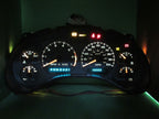 00-03 S-10 SONOMA HOMBRE AT INSTRUMENT GAUGE CLUSTER SPEEDO TACH MILEA