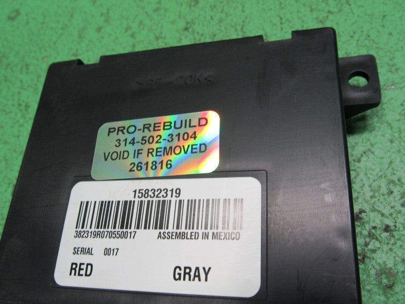 15832319 TAHOE ESCALADE YUKON SUBURBAN REAR A/C HVAC CONTROL MODULE RE