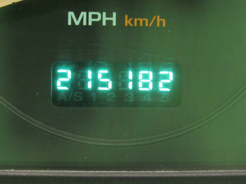 02-04 JEEP GRAND CHEROKEE WJ INSTRUMENT GAUGE CLUSTER MILEAGE PROG REB