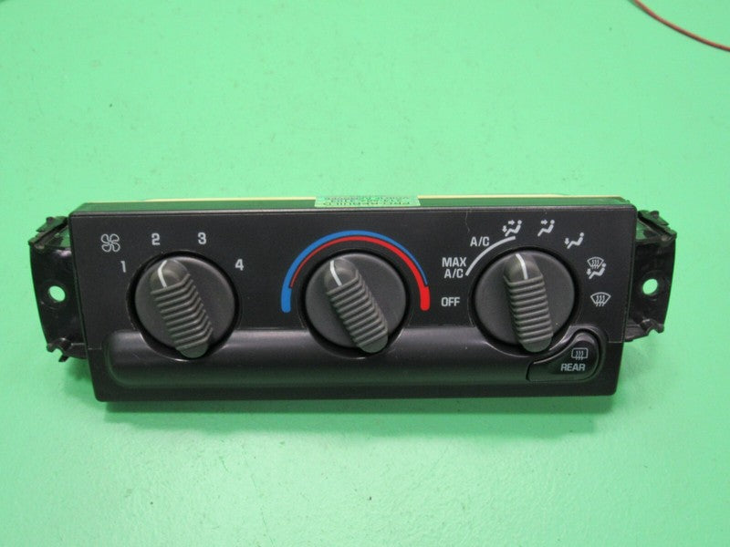 16250535 99-05 S10 BLAZER ENVOY C60 A/C MANUAL CLIMATE TEMP CONTROL RE