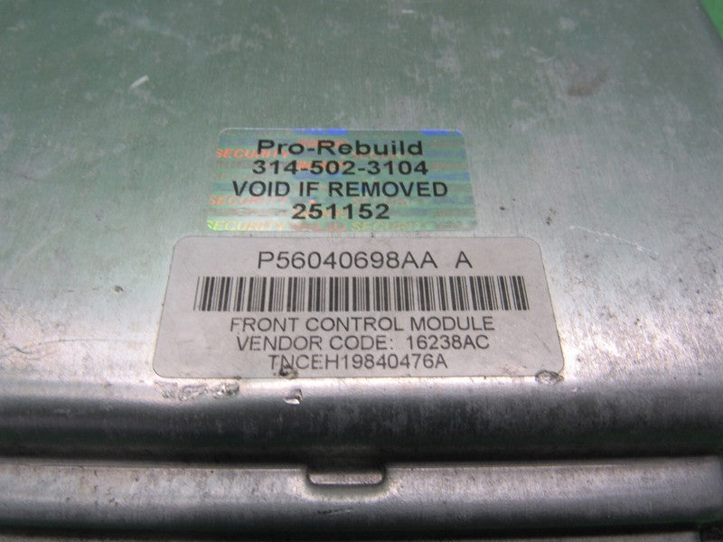 56040698AA 05 MAGNUM 300 FRONT BCM BODY CONTROL MODULE MULTIFUNCTION R