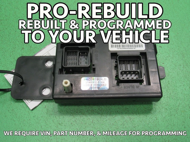 05-06 COLORADO CANYON i280 BCM BODY CONTROL MODULE VIN AND MILEAGE PRO