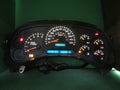 03-04 SILVERADO SIERRA TAHOE INSTRUMENT GAUGE CLUSTER MILEAGE PROG REB