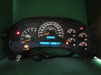 03-04 SILVERADO SIERRA TAHOE INSTRUMENT GAUGE CLUSTER MILEAGE PROG REB
