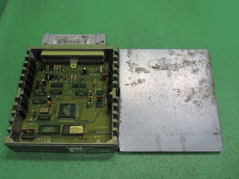 BAN1 95 F250 F350 5.8L ECU ECM PCM ENGINE COMPUTER F5TF-12A650-PB REBU