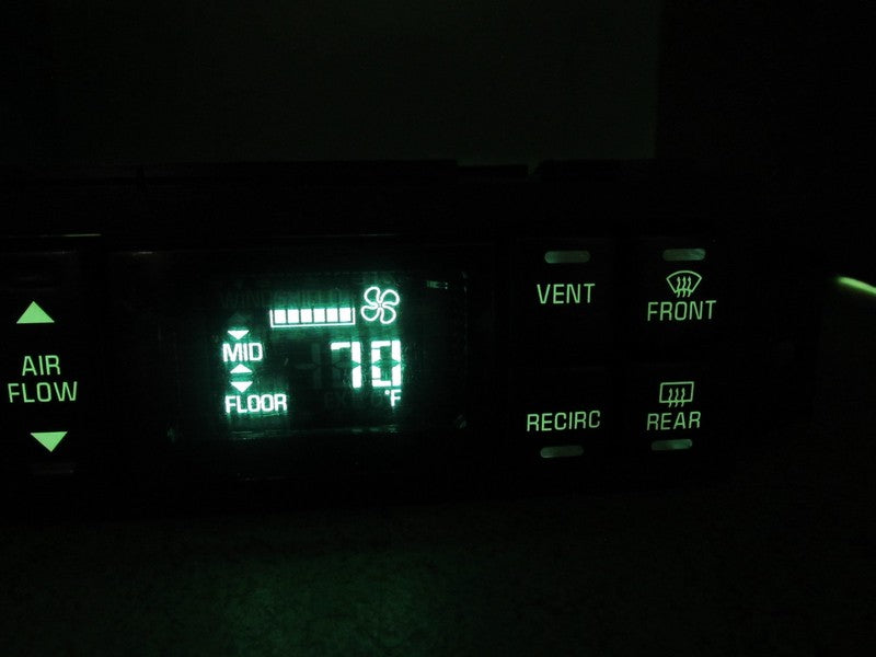 16202304 97-05 BUICK PARK AVE AC DIGITAL CLIMATE TEMPERATURE CONTROL R