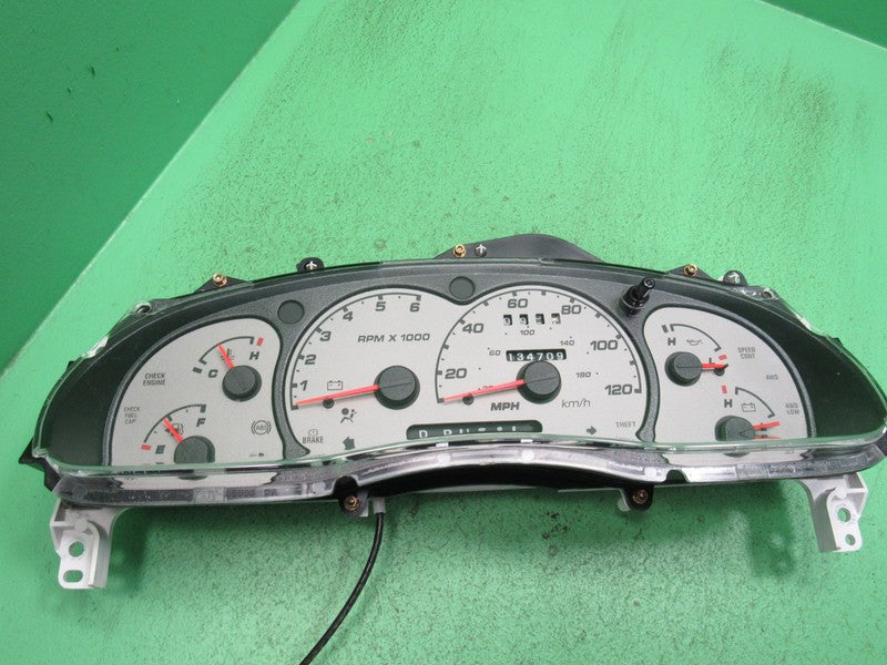 03 RANGER GRAY FACE INSTRUMENT GAUGE CLUSTER SPEEDOMETER TACH 134K REB