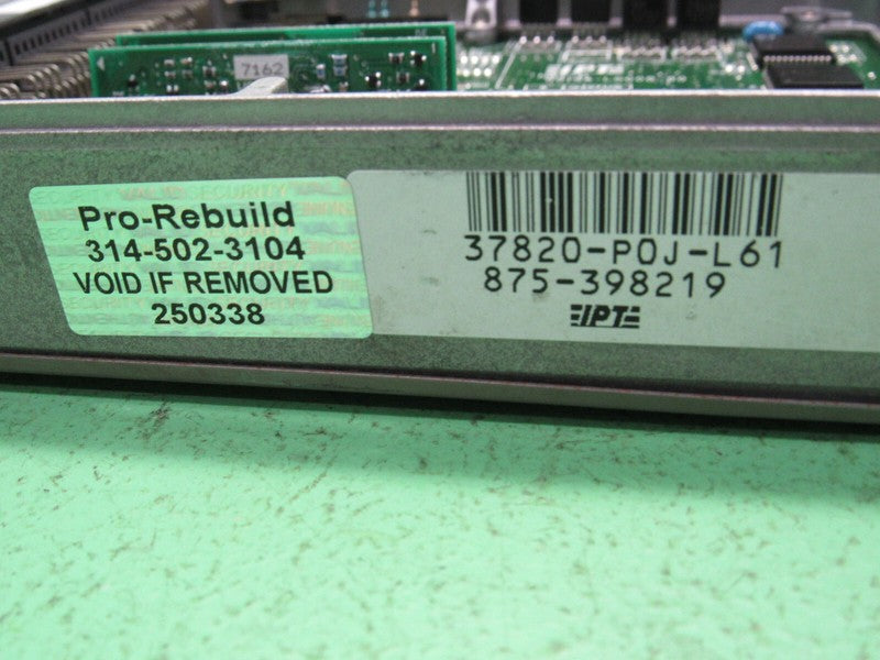 37820-P0J-L61 96-97 ACCORD DX LX AT ECU ECM PCM ENGINE CONTROL UNIT RE