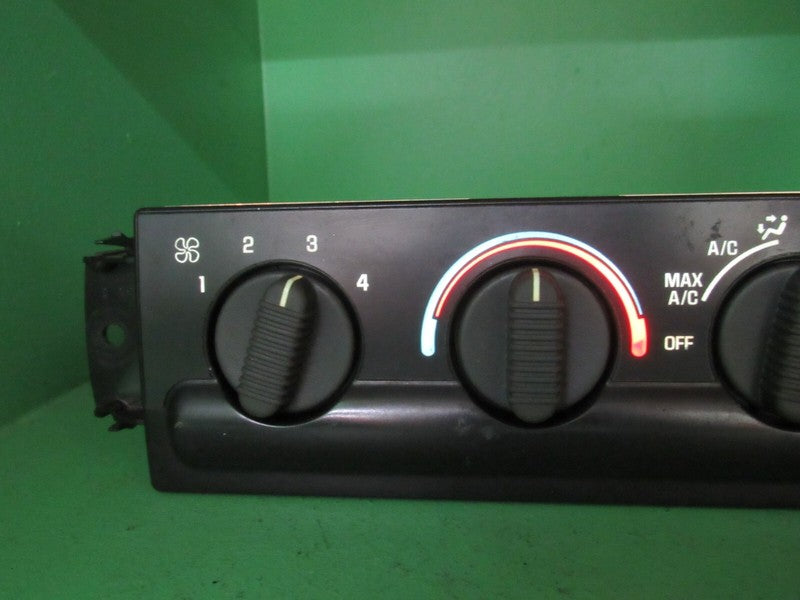15098964 99-04 S10 S15 HOMBRE A/C MANUAL CLIMATE TEMP CONTROL REBUILT 