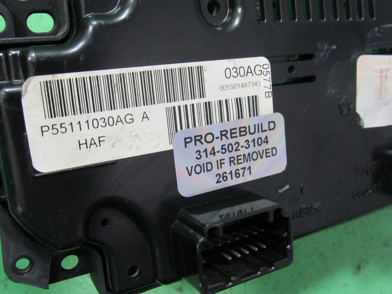 55111030AG 05-07 300 CHARGER MAGNUM HEATER A/C CLIMATE TEMP CONTROL RE