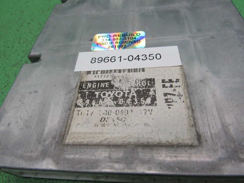 89661-04350 97-98 TACOMA 2RZ 4x2 MT ECU PCM ENGINE COMPUTER CONTROL RE